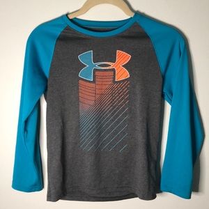 EUC Under Armour boys long sleeved shirt size 6